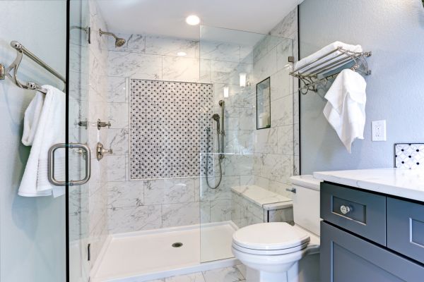 Shower Base Installation in Strongsville